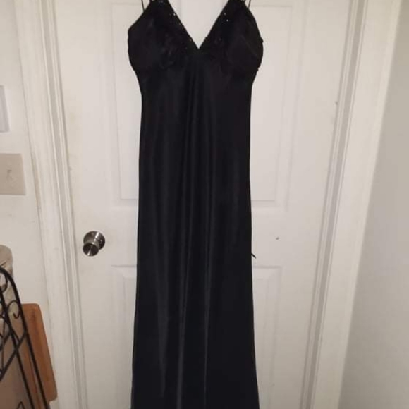 Women's beautiful, beaded top, long, formal party dress size 9/10 - Picture 4 of 12